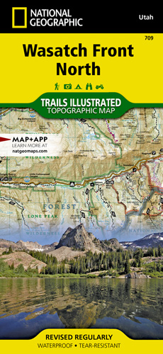 Wasatch Front North Map - Natgeo