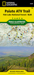 Paiute ATV Trail Map - Natgeo