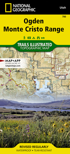 Ogden - Monte Cristo Range Map - Natgeo