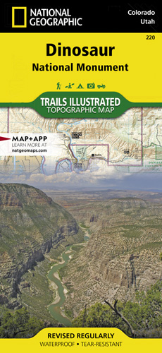 Dinosaur National Monument Map - Natgeo