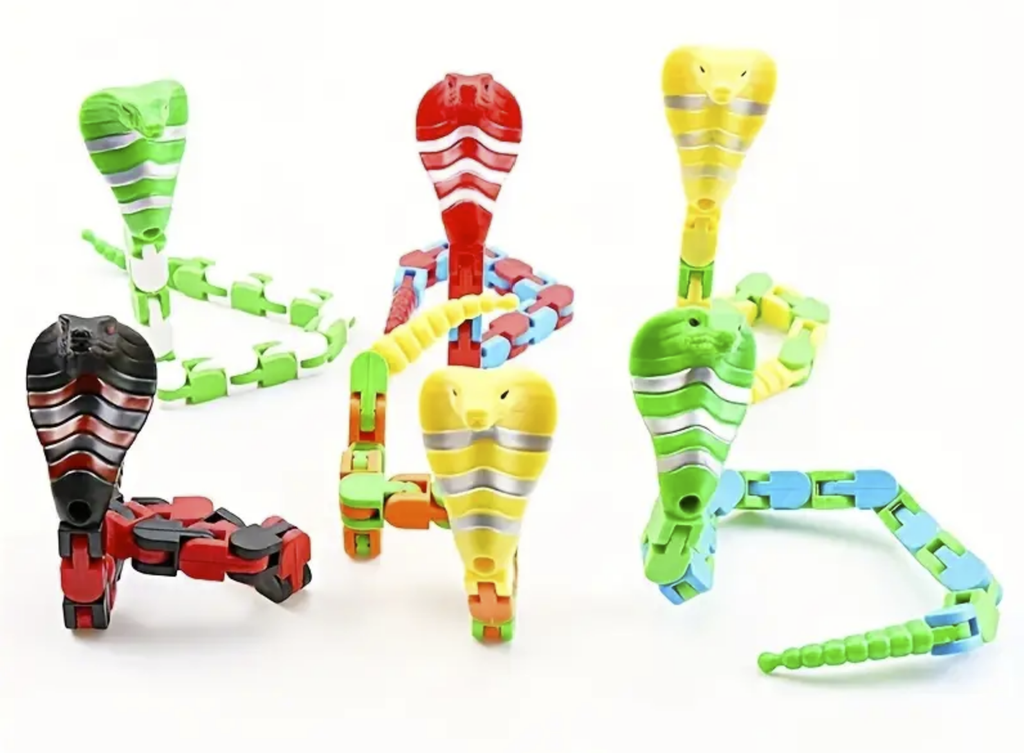 Snake Toy - Jointed and posable