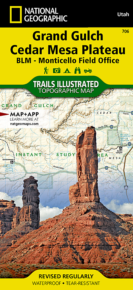 Grand Gulch Map - Natgeo