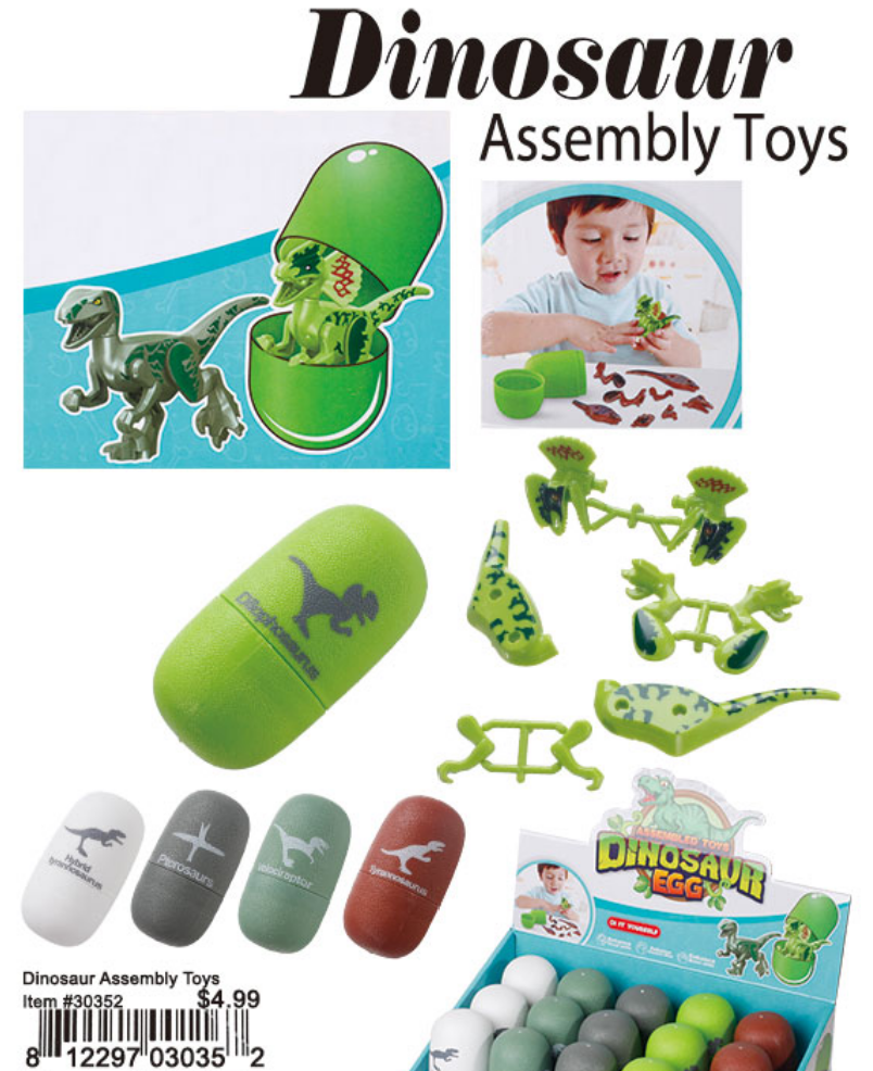 Dinosaur Assembly Toy Small