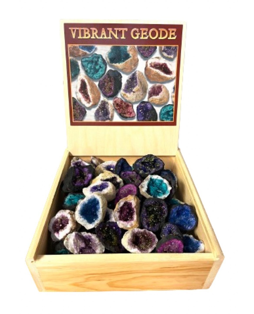 Vibrant Geode box