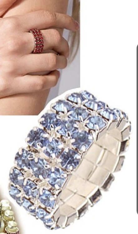 Crystal Stretch Ring