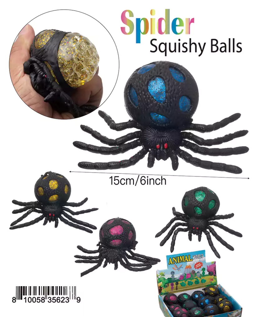 Squeeze the Spider Toy