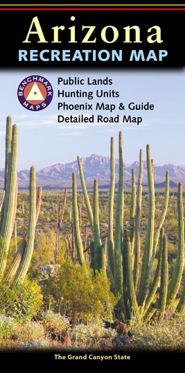 Map - Arizona Recreation Map - 2024