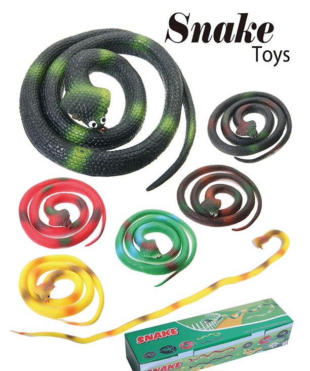 Snake Toy - Soft Rubber