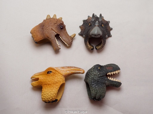 Dinosaur Rings - Large Plastic