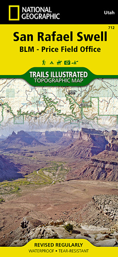 San Rafael Swell Map - Natgeo