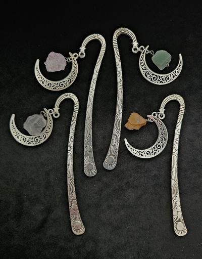 Bookmark - moon and stone