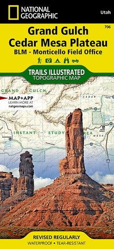 Grand Gulch Map - Natgeo