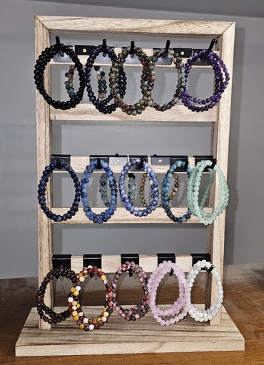 Bracelet - Premium round gemstone Bracelet