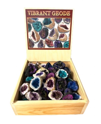 [200-vibrant-geodes-box] Vibrant Geode box