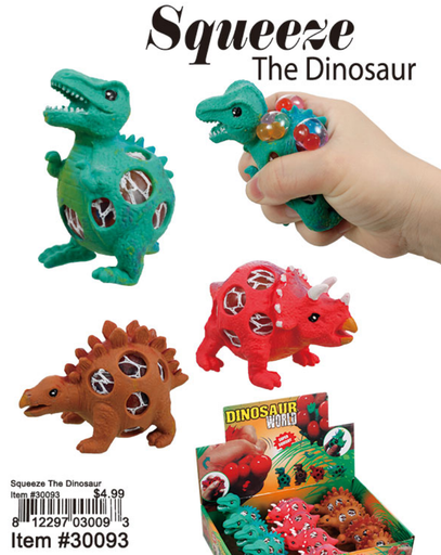 Squeeze the Dino Toy