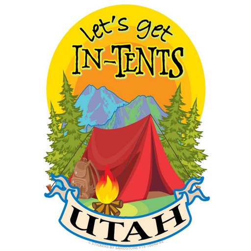 Magnet - Lets Get In Tents - Utah