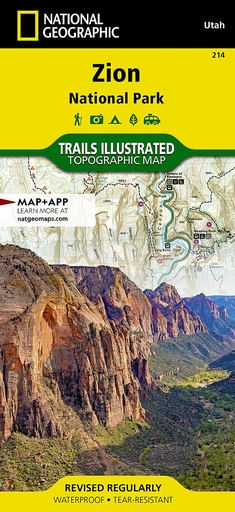 Zion National Park Map - Natgeo