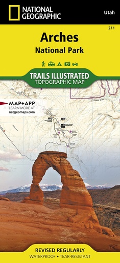 Arches National Park Map Natgeo