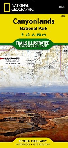 Canyonlands National Park Map Natgeo