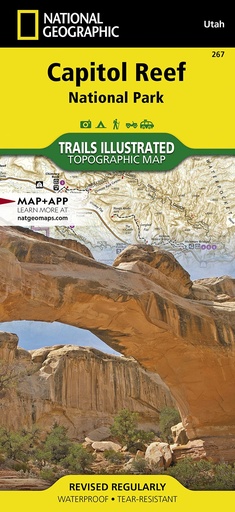 Capitol Reef National Park Map - Natgeo