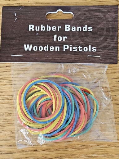 Rubberband Gun - Pistol Ammo 50 Pack